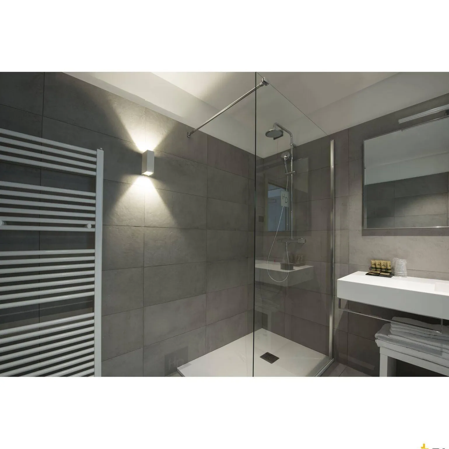 QUAD 2 XL, lampa ścienna, LED, 3000K, IP44, kwadratowa, up/down, biała, 3,2W (232441) - SLV