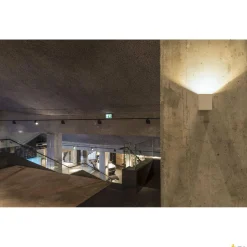 QUAD 1 XL, lampa ścienna, LED, 3000K, IP44, kwadratowa, biała, 3,2W (232431) - SLV