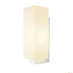 QUADRASS, lampa ścienna natynkowa indoor, E27, kolor biały (1003431) - SLV