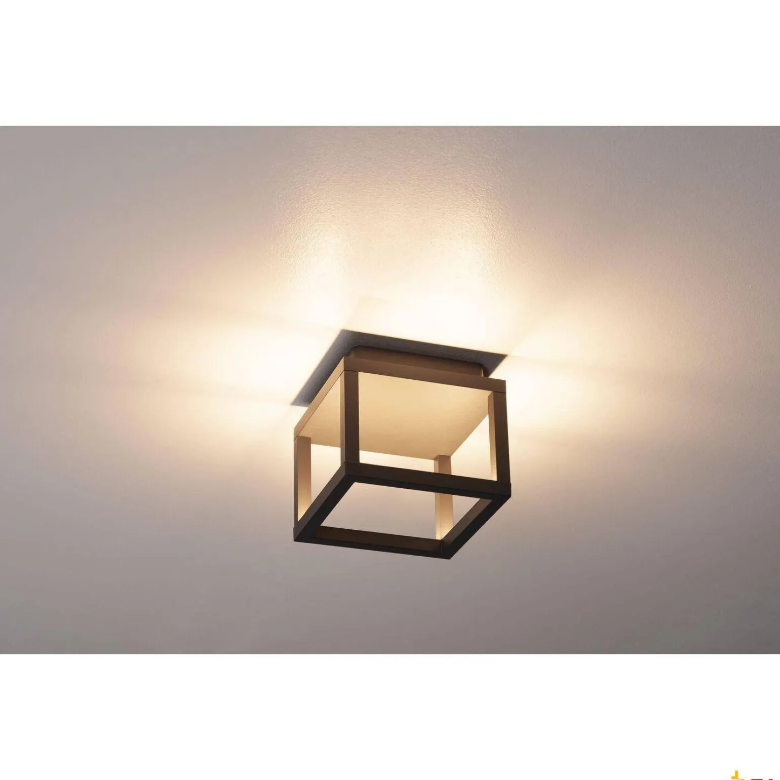 QUADRULO CL LED, zewnętrzna oprawa sufitowa natynkowa, kolor antracyt (1005202) - SLV