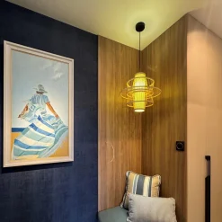 Ratanowa lampa wisząca Astra naturalna 1xE27 (LP-3110/1P NT) - Light Prestige