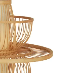 Ratanowa lampa wisząca Astra naturalna 1xE27 (LP-3110/1P NT) - Light Prestige