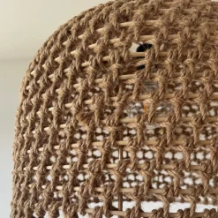 Ratanowa lampa wisząca Kanso 50 cm jasne drewno 1xE27 (LP-2025/1P 50 cm) - Light Prestige