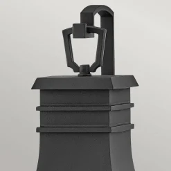 Średnia latarnia naścienna Beacon Hill - 2 źródła światła - Czarna (HK-BEACON-HILL-M-MB) - Hinkley