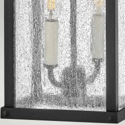 Średnia latarnia naścienna Beacon Hill - 2 źródła światła - Czarna (HK-BEACON-HILL-M-MB) - Hinkley