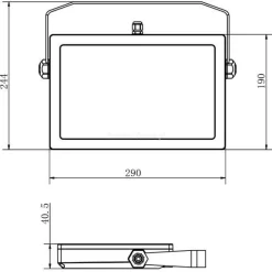 Reflektor Flood SMD II 50W 4000K (D732026)