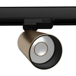 Reflektor na szynie AURA szczotkowany mosiądz GU10 4000K 7W 550lm (MYL.00569) - Make Your Light