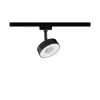 Reflektor na szynoprzewód URail CIRCLE LED DIM 3000K czarny matowy (PL95589) - PAULMANN
