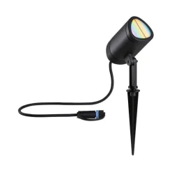 Reflektor ogrodowy Plug & Shine SHIRA LED SH Zigbee RGBW 6.5W 500lm IP65 24V antracyt (PL94849) - PAULMANN