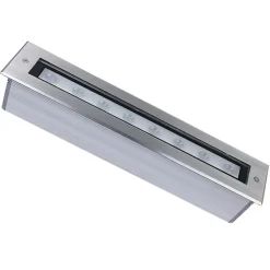 Reflektor wpuszczany LED 9W 3000K stal nierdzewna (E366) - Zambelis