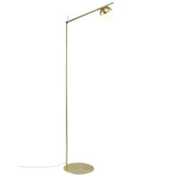 Regulowana lampa podłogowa CONTINA Nordlux G9 5W Metal Mosiądz
