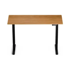 Regulowane biurko gamingowe Control Lite 140 Czarny/Drewno (LV1715) - LVN SYSTEM