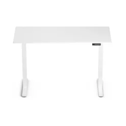 Regulowane biurko gamingowe Control Lite 140 Biały/Biały (LV1716) - LVN SYSTEM