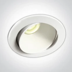 REN IP 54 zewnętrzny wpust regulowany biały (11106PK/W/W) - One Light