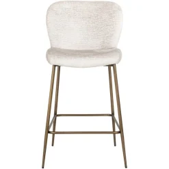 RICHMOND krzesło barowe DARBY 67 beżowe (S4712 CREAM FUSION) - Richmond Interiors
