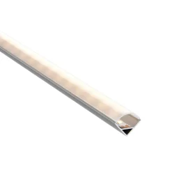 Rigel Corner 2m Aluminium Profile/Extrusion Sliver (80501) - Saxby