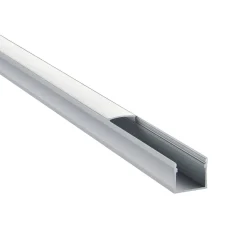 Rigel Surface Wide 2m Aluminium Profile/Extrusion Sliver (97738) - Saxby
