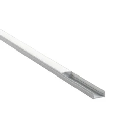 RigelSLIM Surface 2m Aluminium Profile/Extrusion White (97734) - Saxby