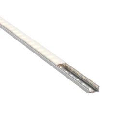 RigelSLIM Surface 2m Aluminium Profile/Extrusion Sliver (80497) - Saxby