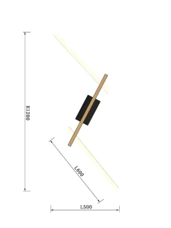 RIMINI - Lampa ścienna i sufitowa trójka (7021-306) - Aviano Lighting