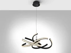 Ring II lampa wisząca 1L (302975) - Schuller