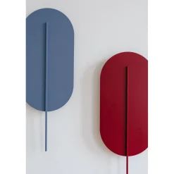 ROKKE burgundowa lampa ścienna / kinkiet (RKK24050) - Ummo