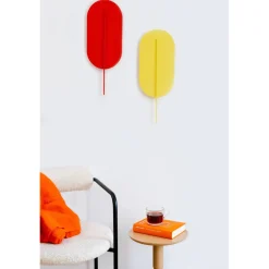 ROKKE czerwonopomarańczowa lampa ścienna / kinkiet (RKK212120) - Ummo