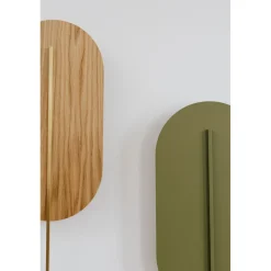 ROKKE oliwkowa lampa ścienna / kinkiet (RKK214140) - Ummo