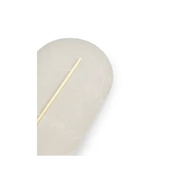 ROKKE STONE beżowa lampa ścienna / kinkiet z ozdobnym detalem (RKS22020) - Ummo