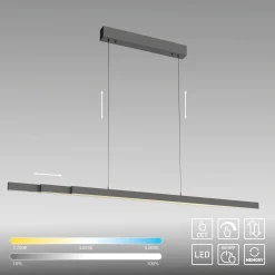 Rozsuwana i regulowana lampa wisząca ADRIANA COMFORT LIFT ANTRACYT (2598-13) - Paul Neuhaus