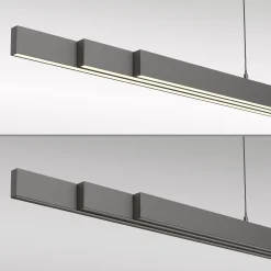 Rozsuwana i regulowana lampa wisząca ADRIANA COMFORT LIFT ANTRACYT (2598-13) - Paul Neuhaus