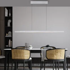 Rozsuwana i regulowana lampa wisząca ADRIANA COMFORT LIFT SREBRNY (2598-95) - Paul Neuhaus