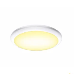 RUBA 27 CW, lampa ścienna i sufitowa natynkowa LED outdoor, kolor biały, przełącznik CCT, 3000/4000 K (1005089) - SLV