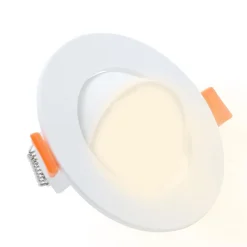 Ruchome oczko podtynkowe Plus białe LED CCT (LP-1506/1RS WH) - Light Prestige