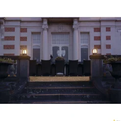 RUSTY CONE, lampa podłogowa outdoor, C35, okrągła, zardzewiałe żelazo, Ø/W 15/24 cm, maks. 40W, IP54 (229430) - SLV