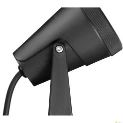 SAMRINA SP single QPAR51, zewnętrzna lampa naziemne na szpicy, czarna (1004757) - SLV