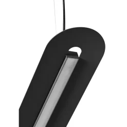 SENKEI A czarna sufitowa lampa wisząca (SNA622P2) - Ummo