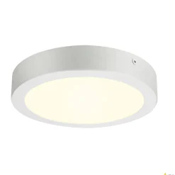 SENSER 24 CW, wewnętrzna oprawa ścienna i sufitowa natynkowa LED, okrągła, biała, 4000 K (1004702) - SLV