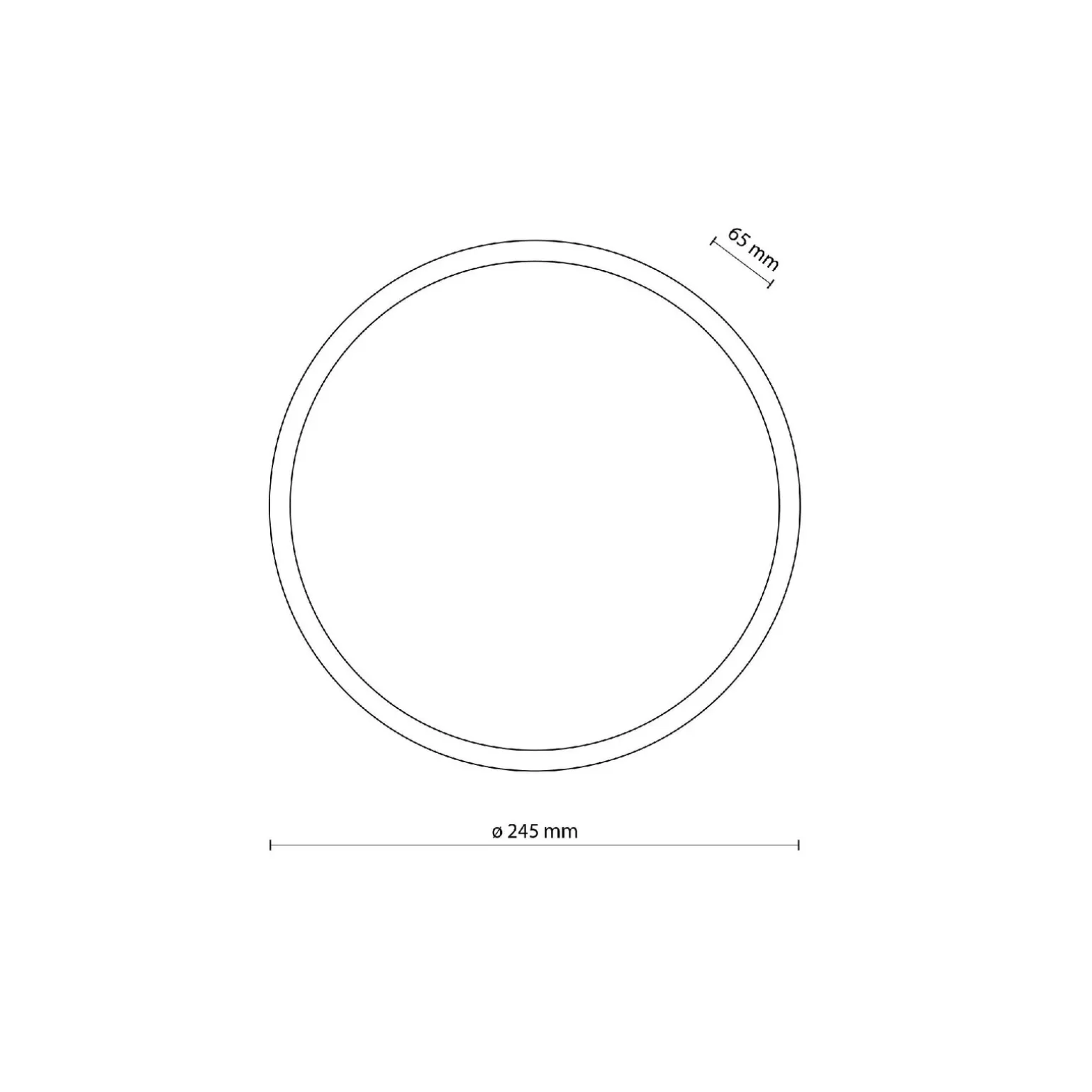 SFERIS BLACK Kinkiet i plafon zewnętrzny IP 54 (18187) - TK Lighting