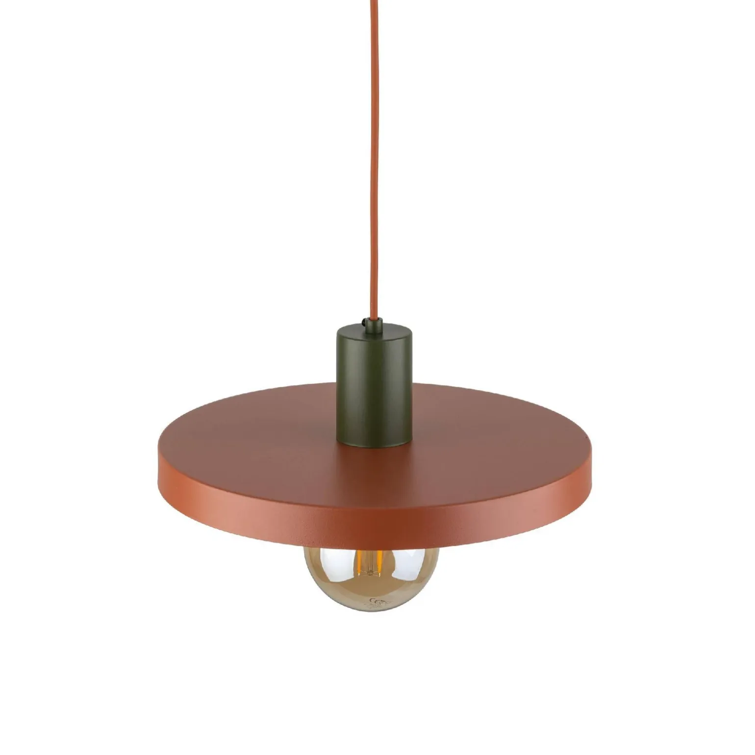 SILA GREEN BRICK 1XE27 LAMPA WISZĄCA 300 (10749) - TK Lighting