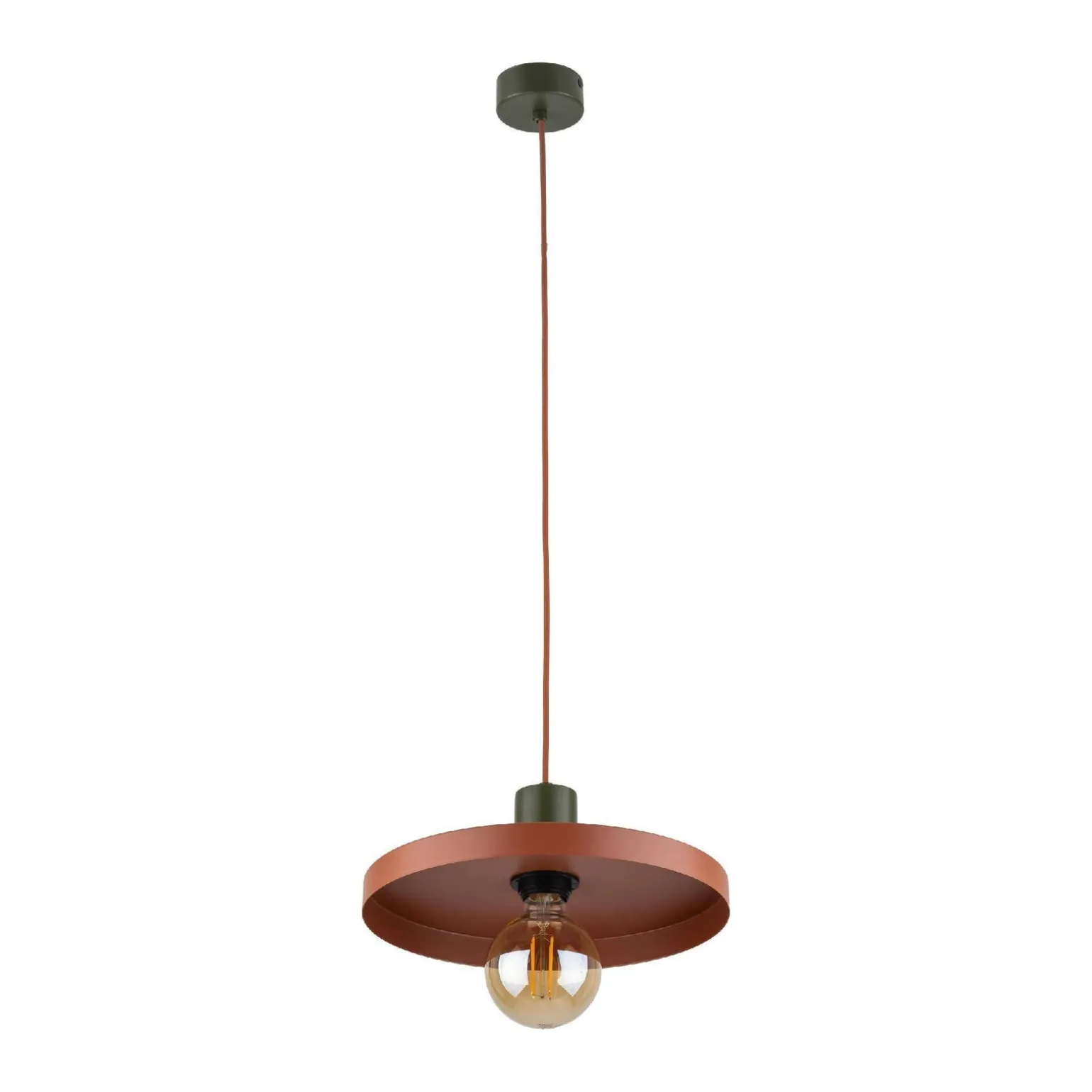 SILA GREEN BRICK 1XE27 LAMPA WISZĄCA 300 (10749) - TK Lighting