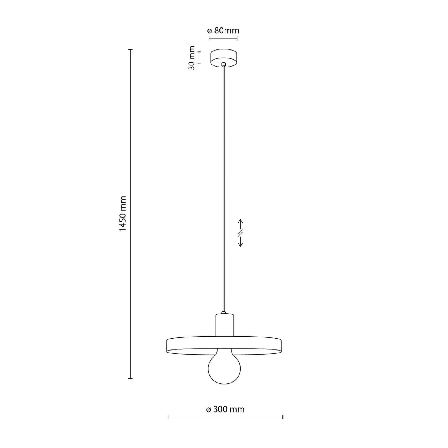 SILA GREEN BRICK 1XE27 LAMPA WISZĄCA 300 (10749) - TK Lighting