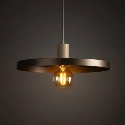 SILA SABIA BROWN 1XE27 LAMPA WISZĄCA 400 (10758) - TK Lighting