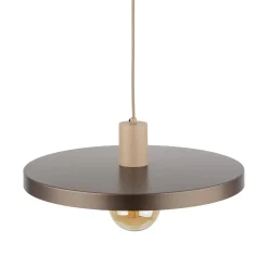 SILA SABIA BROWN 1XE27 LAMPA WISZĄCA 400 (10758) - TK Lighting