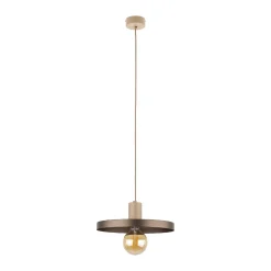 SILA SABIA BROWN 1XE27 LAMPA WISZĄCA 300 (10757) - TK Lighting