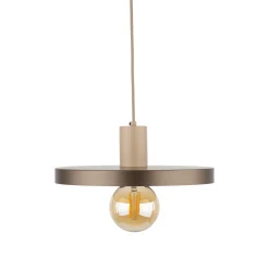 SILA SABIA BROWN 1XE27 LAMPA WISZĄCA 300 (10757) - TK Lighting