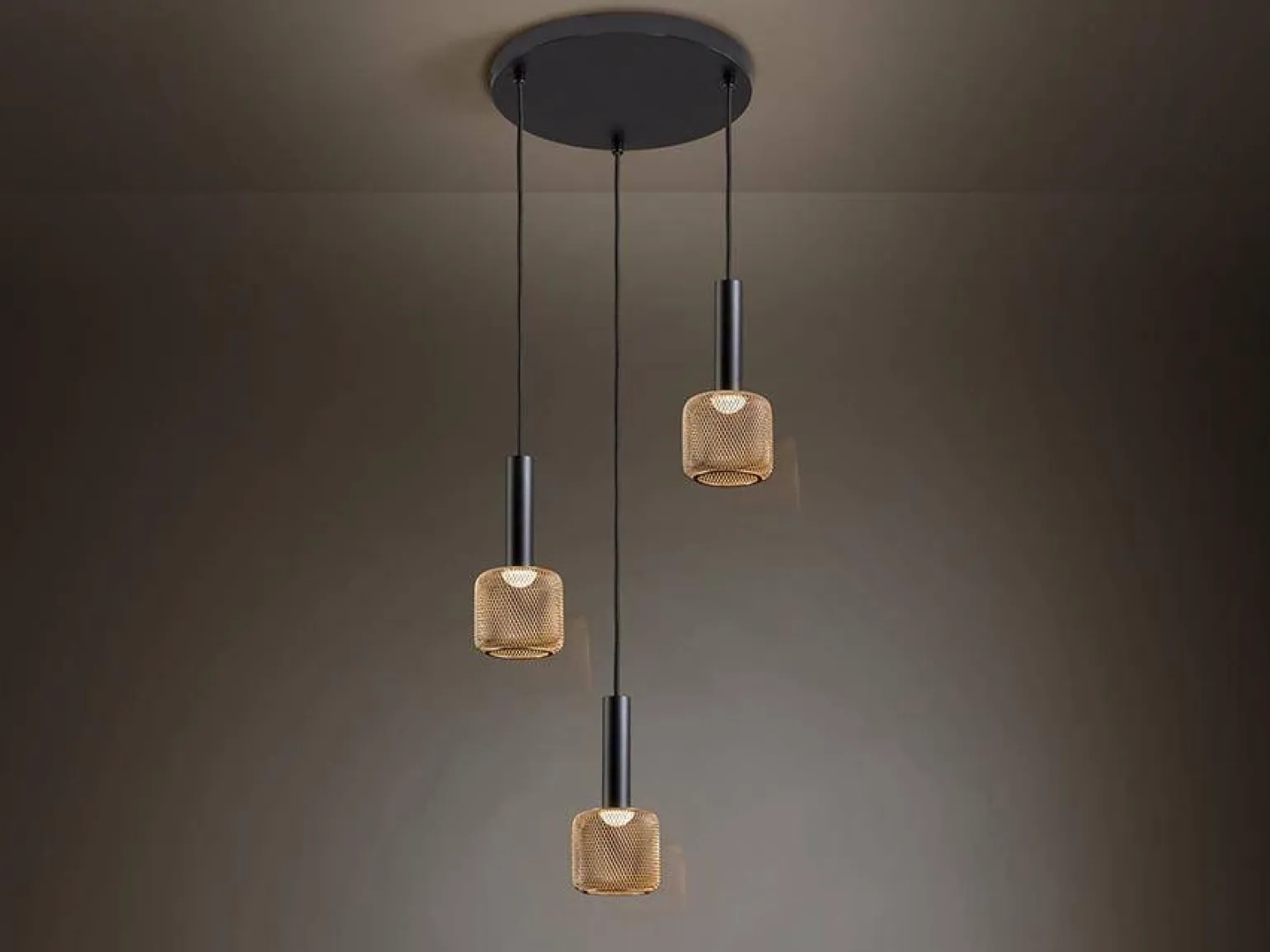 Sincro lampa wisząca 3L (175470) - Schuller