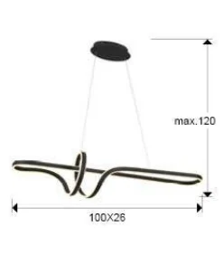 Sinphony lampa wisząca (359728) - Schuller