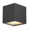 SITRA CUBE, lampa ścienna outdoor, TCR-TSE, IP44, antracytowa, maks. 18W (232535) - SLV