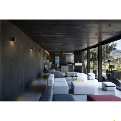 SITRA CUBE, lampa ścienna outdoor, TCR-TSE, IP44, antracytowa, maks. 18W (232535) - SLV